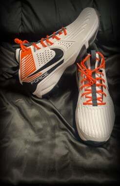 Nike Force Savage Pro 3 Shark Clemson Tigers Football Cleats FJ8163-106